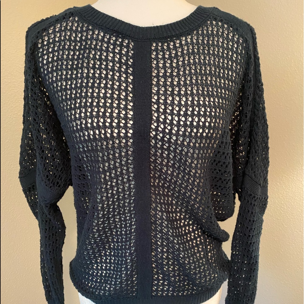 Prana crochet sweater